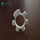 Hexagonal aluminium profile 6000 series showcase for circular tube