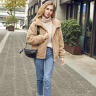 Coat Faux Fur Coat Winter Warm Faux Fur Black Winter Jacket Casual Faux Fur Teddy Coat Plus Size Faux Fur Coat Girl