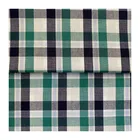 Woven polyester cotton yarn dyed plaid shirting fabrics