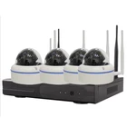 1080p hd dome 4ch wireless sureveillance kit nvr with dvr