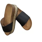 Plush Slipper Good Reputation Women House High Plush Open Toe Slipper For Man