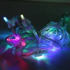 Decorative Ip65 12V Led Light Dark Green Wire Warmwhite Rgb String Outdoor Tree Decorations Christmas Clip Lights