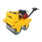 new small hydraulic roller compactor road roller double drum walk behind 600kg