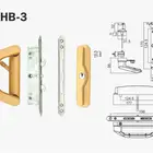 Door Handle Lock Sliding Glass Door Handles with Lock
