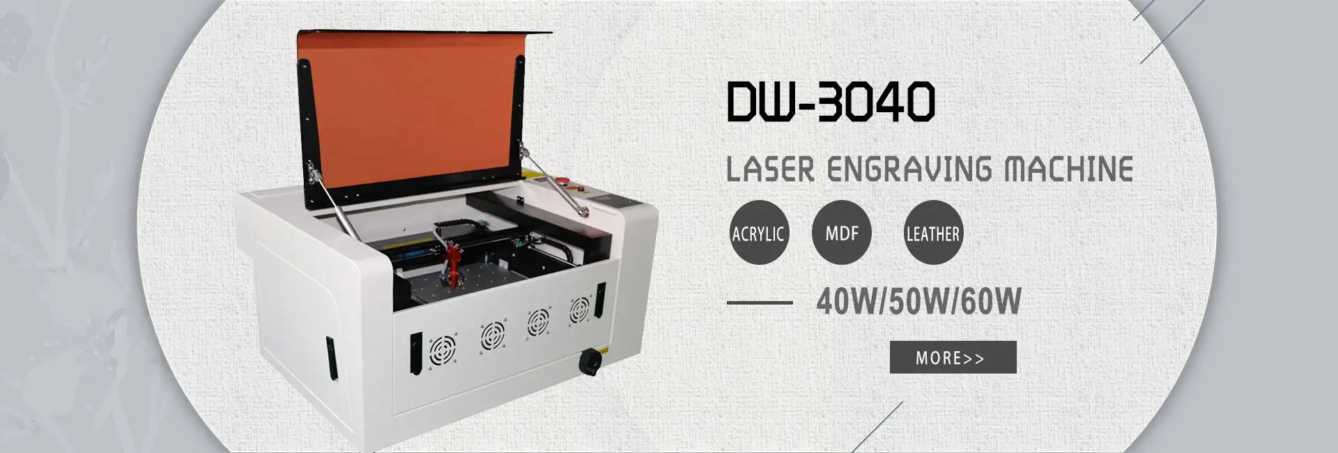 3040B co2 laser engraving and cutting machine