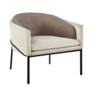 Home furniture living room modern leisure fabric single sofa chair
