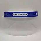 Blue Factory Wholesale Fullface Protective Protector Comfortable Adult Blue Face Shield With Sponge Elastic