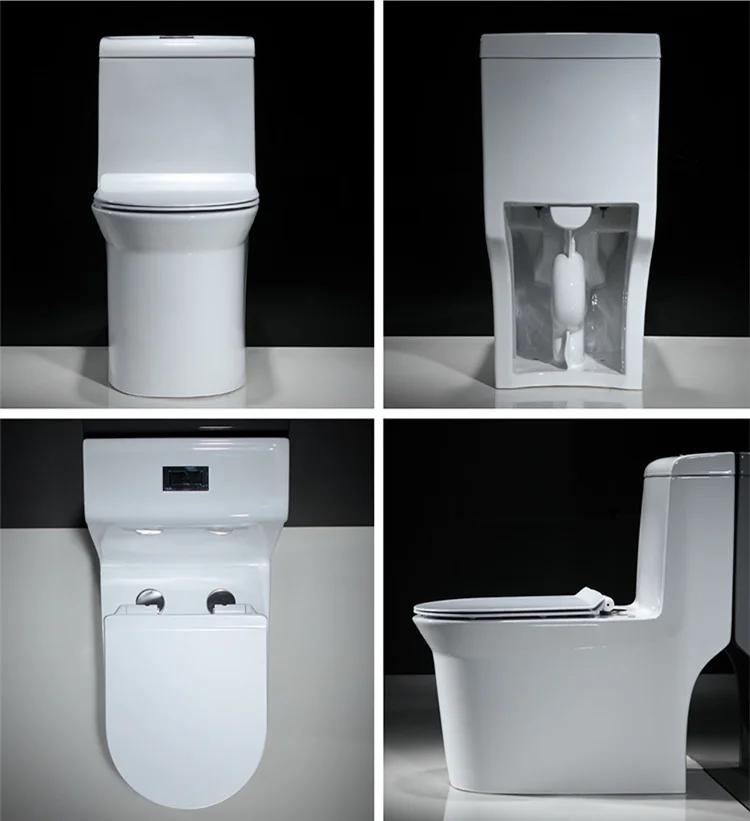 Ceramic siphon s-trap dual flush toilet seat price