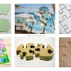 High precision electric hydraulic paper die cutting four column jigsaw heat wooden puzzle punch press