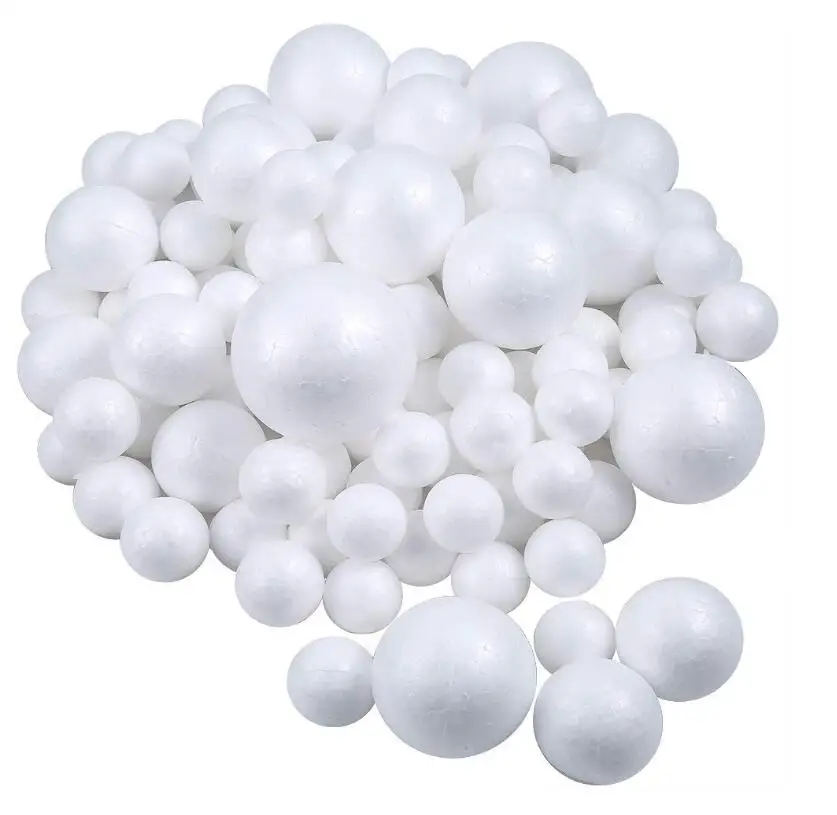 Various Size Decorative Styrofoam Balls Craft Poly Foam Balls Buy