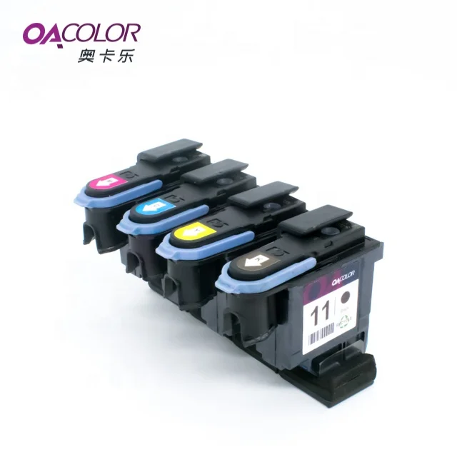 Black Cyan Magenta Yellow Printhead For Hp11 Buy C4810a C4811a C4812a