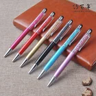 China Manufacturer Promotional Gift Multicolor Metal Crystal Diamond Stylus Pen With Custom Logo