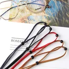 Fashion leather glasses string glasses neck cord sunglass accessories