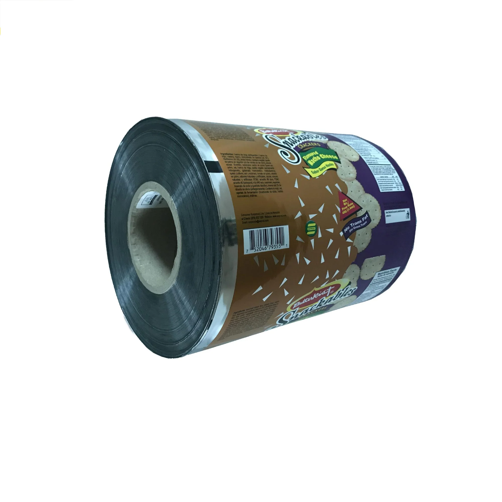 Flexible Printing Food Packaging Laminated Roll Film Customized Printed