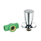 Zinc Alloy Valve Handle PPR BRASS BALL VALVE COCEAL VALVE ZINC ALLOY HANDLE WITH CHROME PLATING