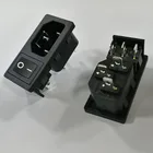 Wholesale 220v male jack power ac inlet socket with switch