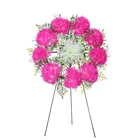 Silk Funeral Wreath Memorial Wreath Funeral Wreath Artificial Silk Flower Wreath