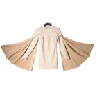 Wholesale Women Dresses Lady Short Sexy O Neck Long Sleeve Caped Dresses For Night Club
