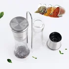 FDA Spice Mill Commercial Colourful Sell Pepper Sea Salt Mill Samll Spice Grinder for Home Kitchen
