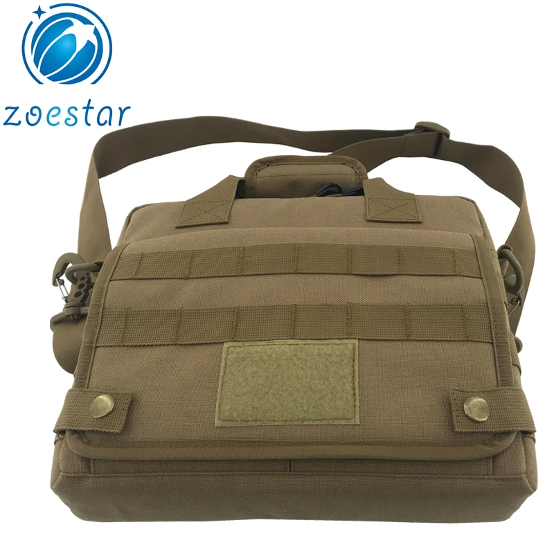 1000D Polyester Cordura Military Satchel Shoulder Messenger Tactical Handbag for Tablet