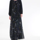 Popular islamic Abaya Embroidery Dress Designs