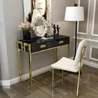 Table Room Simple Modern Wood Console Table Living Room 3 Drawers Console Table