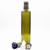 stocked 100 ml 250 ml 500 ml 750 ml dark green antique green square round olive oil cooking glass bottles