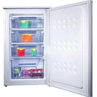 100L 4 Drawers Mini Portable Upright Vertical Tabletop Deep Freezer