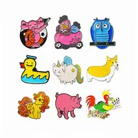 China Factory Wholesale Personalized Logo Hard Soft Enamel Custom Metal Lapel Pins Badge