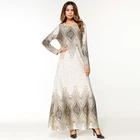 Muslim Printed Islamic Women Dress, Custom Dubai Moroccan Kaftan/Djellaba/Abaya Islamic