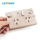 2.4 amp DC USB AS/NZS Australian power point wall socket outlet with switch