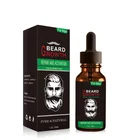 Private label Natural 30ml Custom Dropper Smoothing Organic Beard Growth Oil for Men