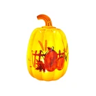 2020 wholesale hand blown painting glass pumpkin decorations