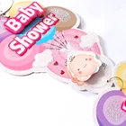 Party Girl 3D Baby Shower Wall Hanging Decoration For Gender Reveal Party Boy Or Girl