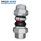 Screwed Flexible Rubber Expansion Joints Compensator With Union