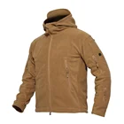 Winter Military Outdoor Soft Shell Fleece Jacket Men Army Polartec Sportswear Thermal Hunt Hiking Sport Hoodie Jackets