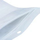 Plastic resealable zip lock bag food coffee storage packaging bag