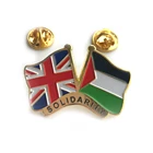 Factory Price Promotion Lapel Pin Custom Nation Flag Enamel Lapel Pin Badge