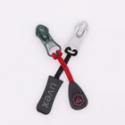 Zipper Accessories Zipper By Zipper Accessories Puller Head Various Shape Pull Can Be Designable For Bags