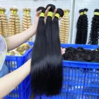 Cheap Brazilian Hair Weave Bundle Grade 9a Grade Virgin Hair Wholesale Straight Silky Hair Bundle