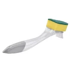 New type kitchen Dishwashing Brush Tool Dish Decontamination Sponge Cleaning Brush