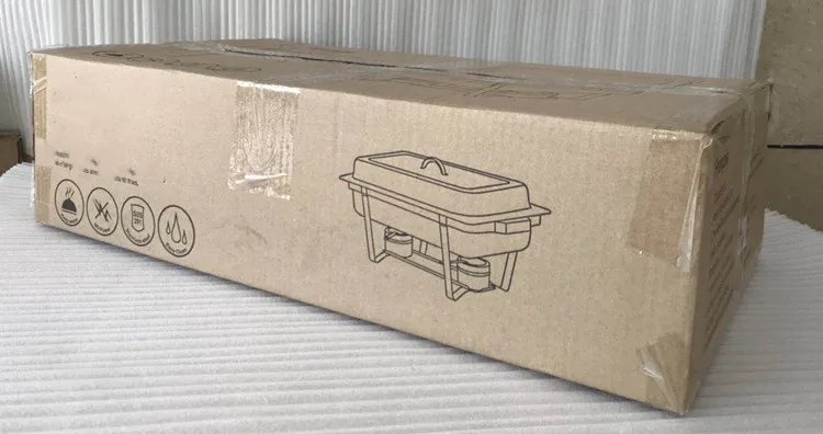 Factory direct sale various economic stainless steel chafing dish buffet set