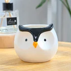 Ceramic Plant Pots Ceramic Plant Pot Antique Black Eagle Ceramic FlowerPot Animal Plant Pots For Desktop