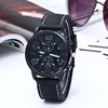 Fashion Adjustable Unisex Mens Womens King Queen Leather Watch Lovers Couple Design Crown Wholesale Casual Student Watch