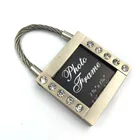 New Product 2019 Customised Metal Lock Shape Key Chain Best Quality