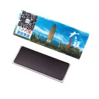 Custom Logo Soft Pvc Fridge Magnet Rectangular Refrigerator magnets Use for Tourist Souvenir