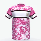 Hign Quality 100% Polyester Dry Fit Pink Baseball Shirt For Women