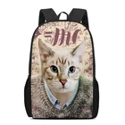Wholesale no MOQ variety design animal kids backpack high quality college school bags for girls free shipping