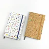 Colourful Hardcover PU Leather Cover Notebook With Elastic Custom Supplies