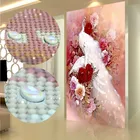 hot sell peacock diamond painting kits for adults wall art painting